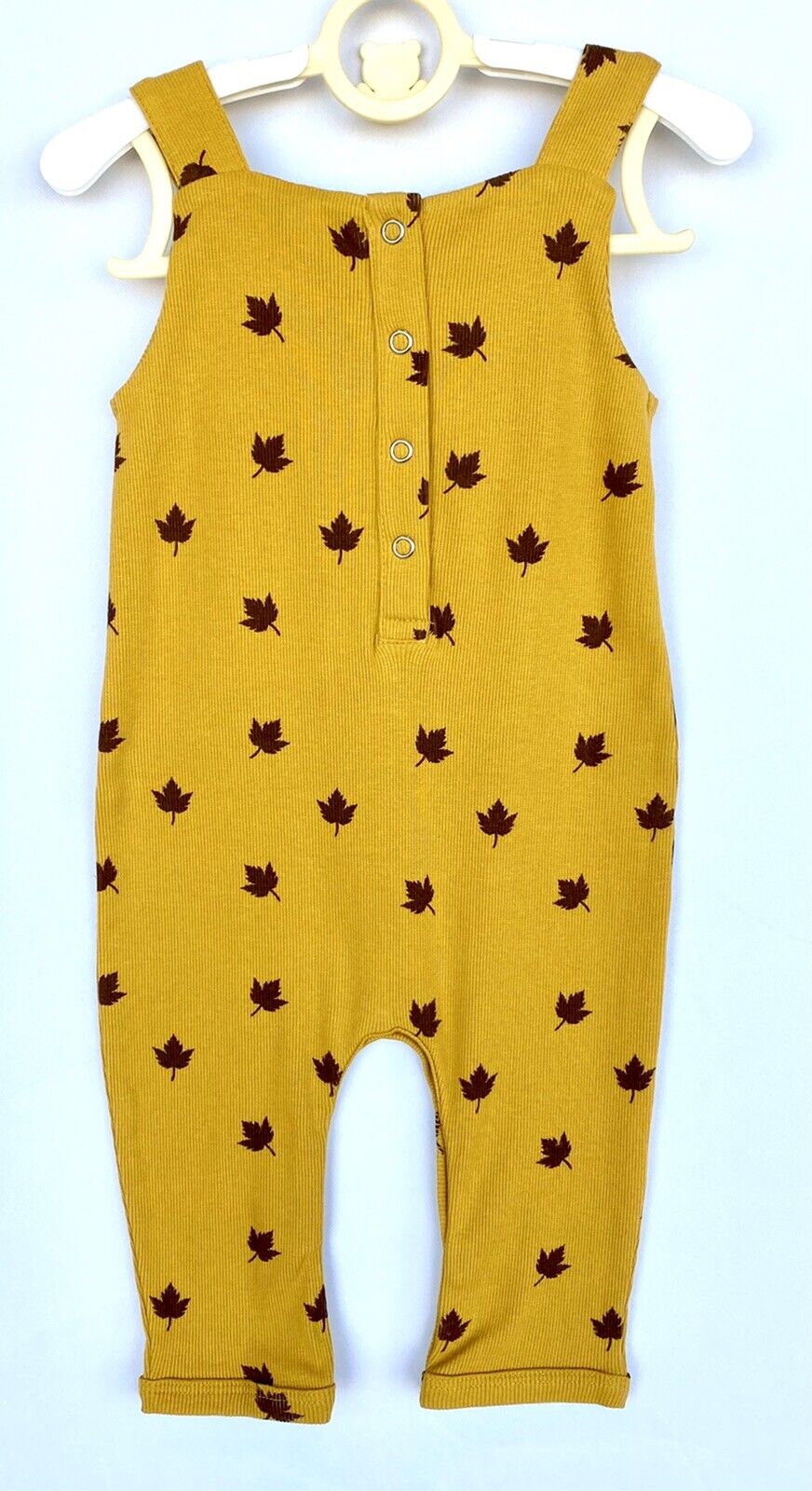 Kate Quinn Organic Cotton Tie Overall Jumpsuit Retail $36 Price $28 6-12 M