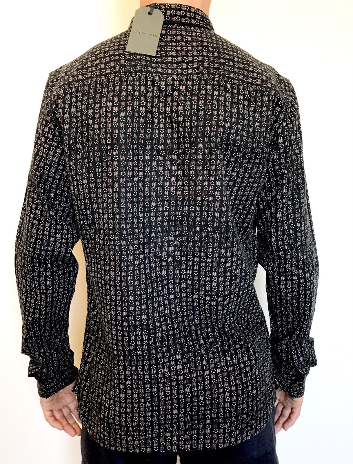 AllSaints indiola LS Shirt  Retail $178 NWT Price $78 All Saints XS