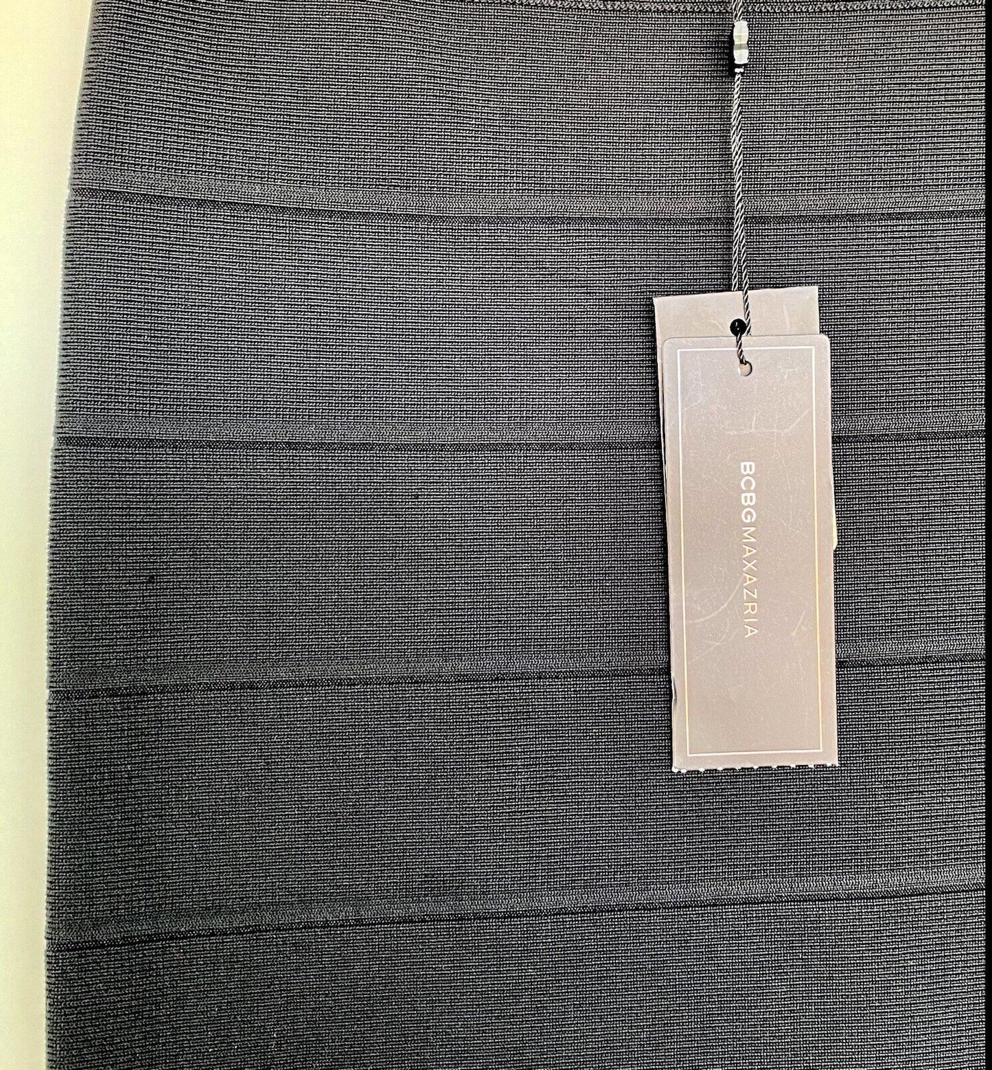 BCBG MaxAzria Leger Black Bodycon Skirt Retail $178 Price $95 Size XS NWT