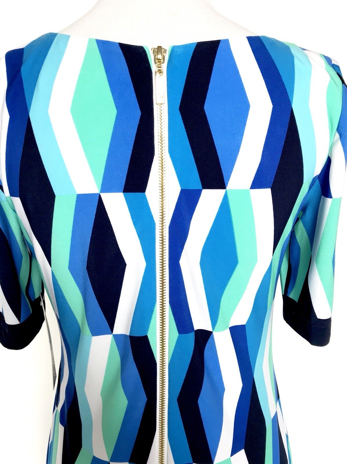 Eliza J Blue Diamond  Stretch Tunic Dress NWT Retails $118 Price $57 Size 0P