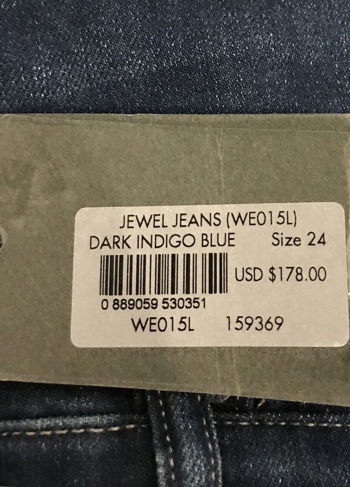 AllSaints Jewel Sculpting Skinny Jeans Indigo. Retail $178 Price $79 W24 NWT