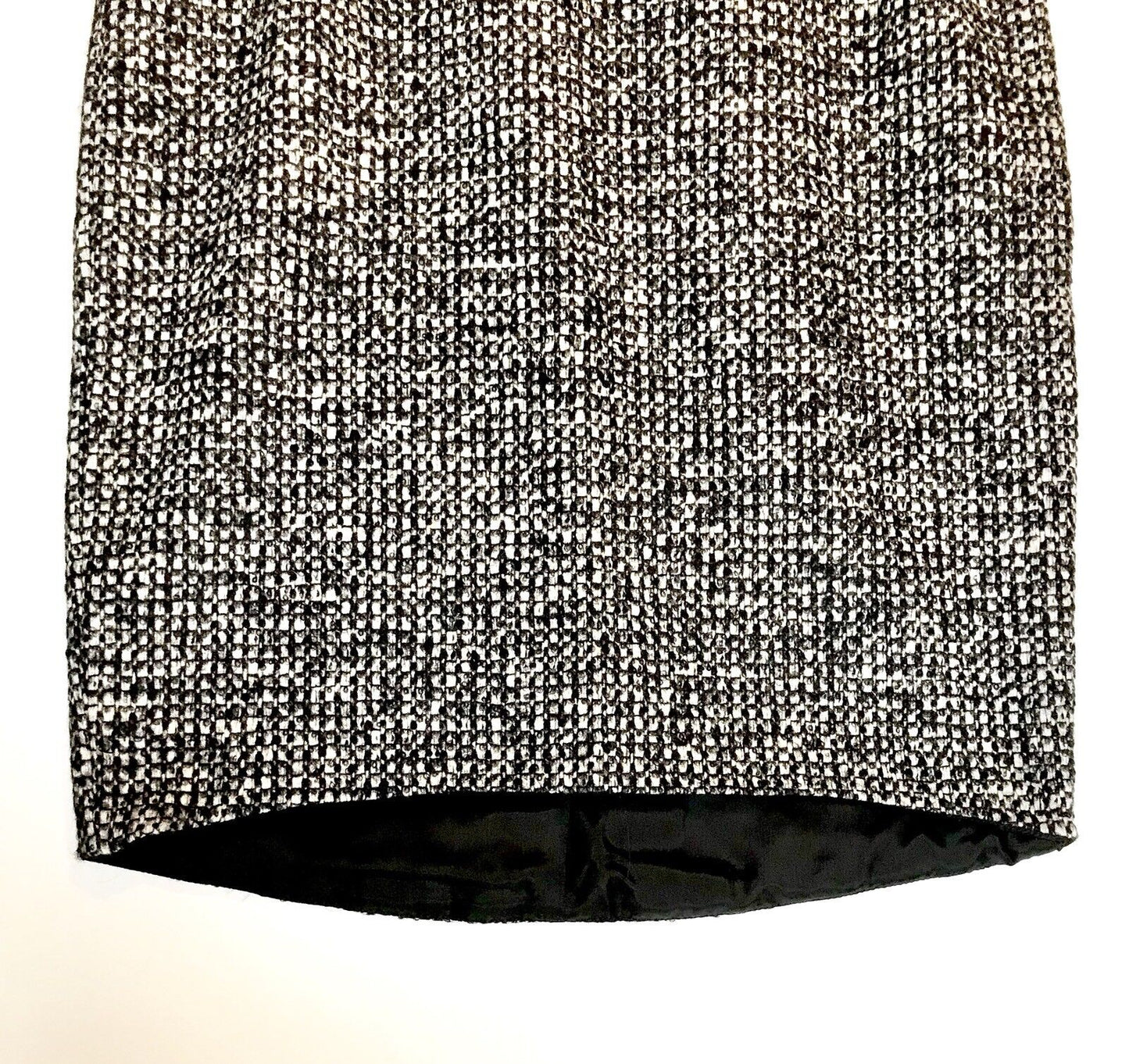 Carolina Herrera Tweed Wool Alpaca Mohair Skirt NWT Retail $385 Price $195 Sz 8