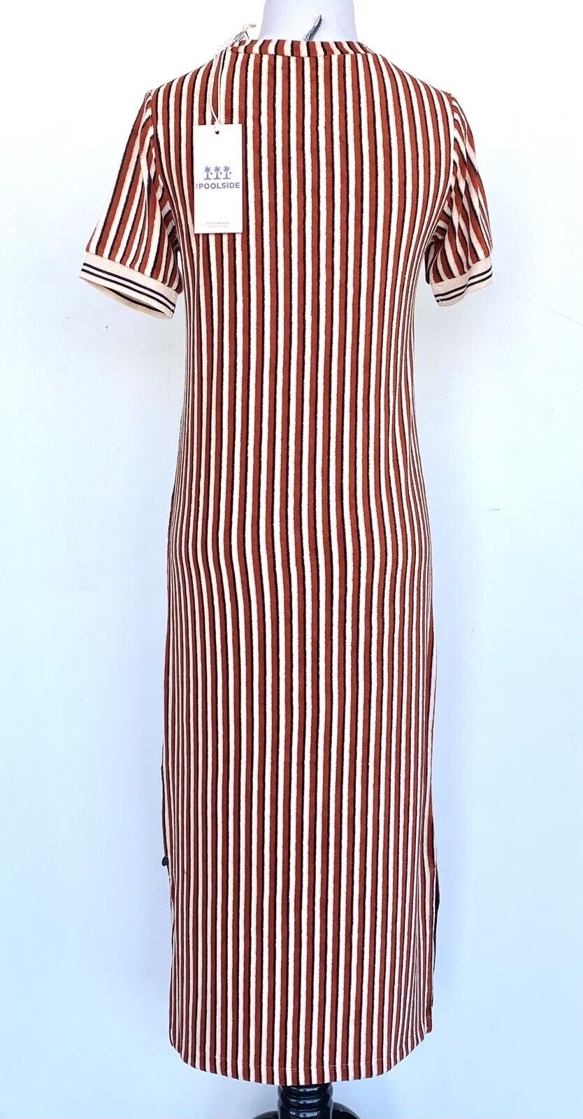 Scotch & Soda Striped Poolside Toweling Dress Cover Up Retail $135 Price $79