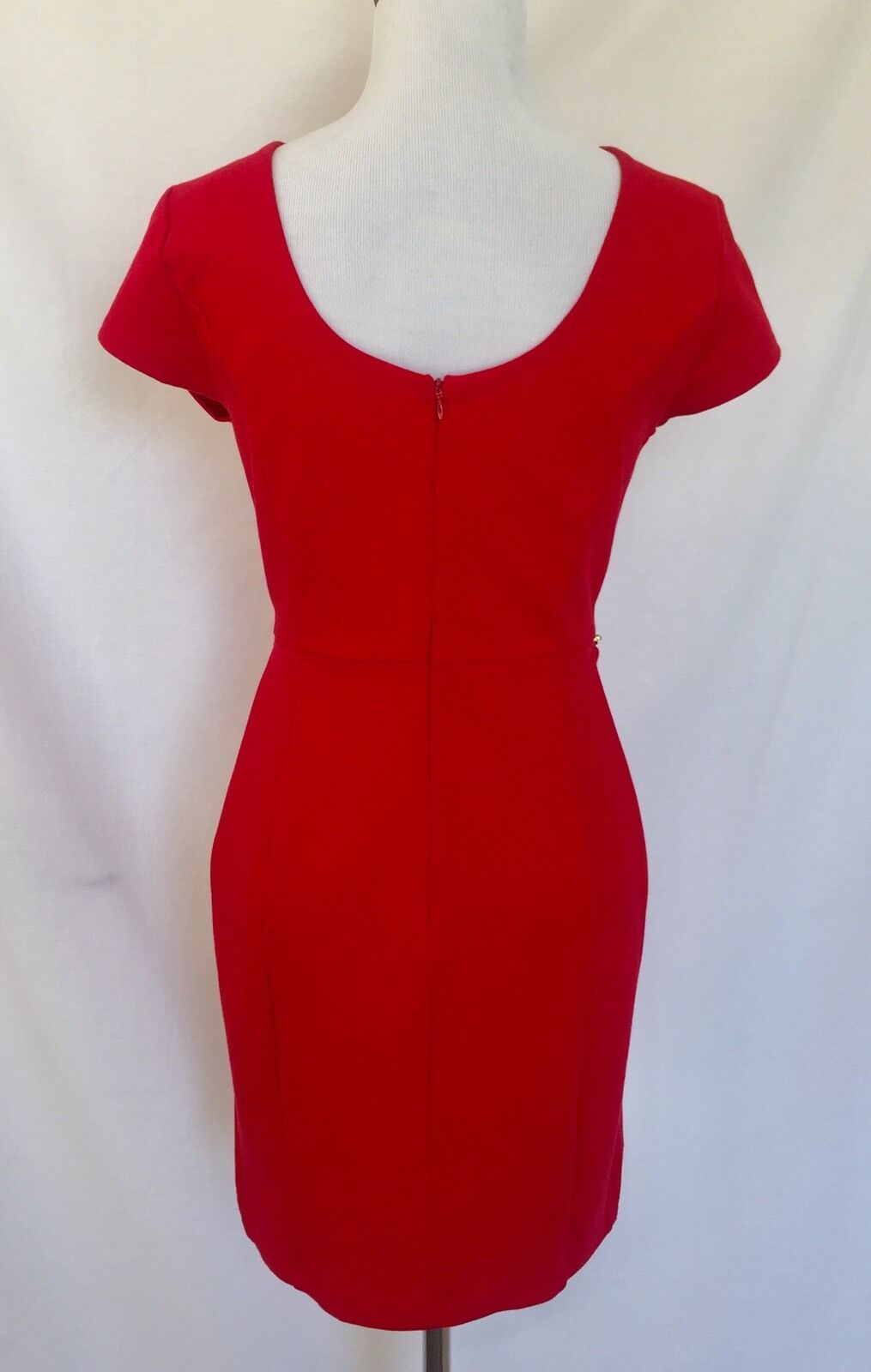 Romeo + Juliet Couture Red Dress With Waist Zip NWT Retail $205 Price $45 Size M