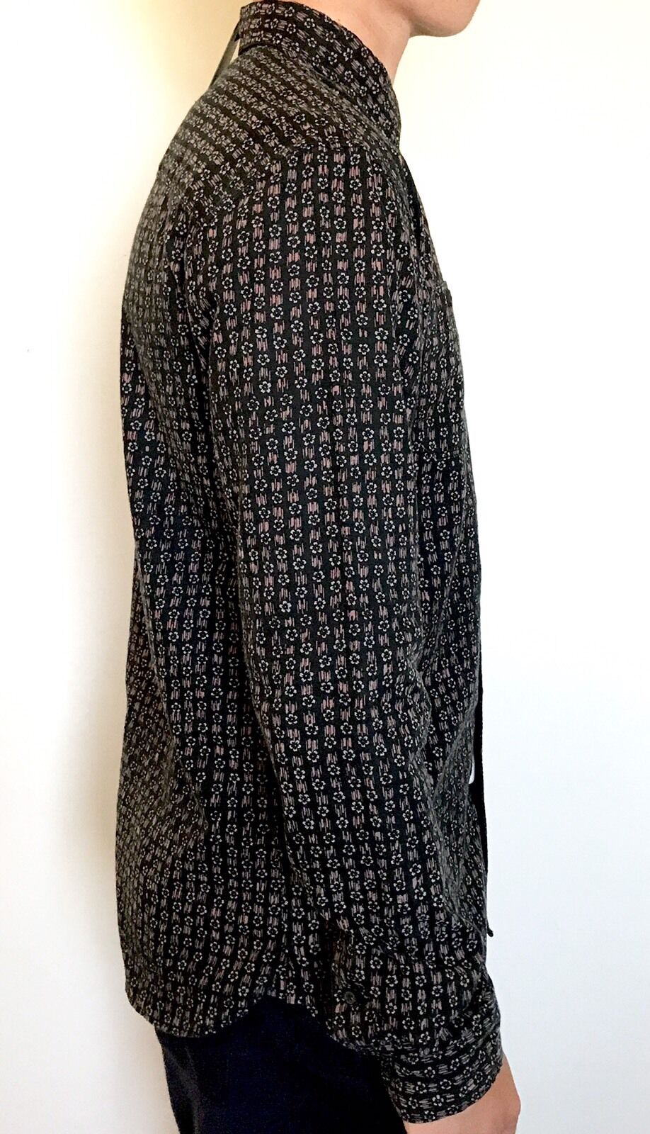 AllSaints indiola LS Shirt  Retail $178 NWT Price $78 All Saints XS