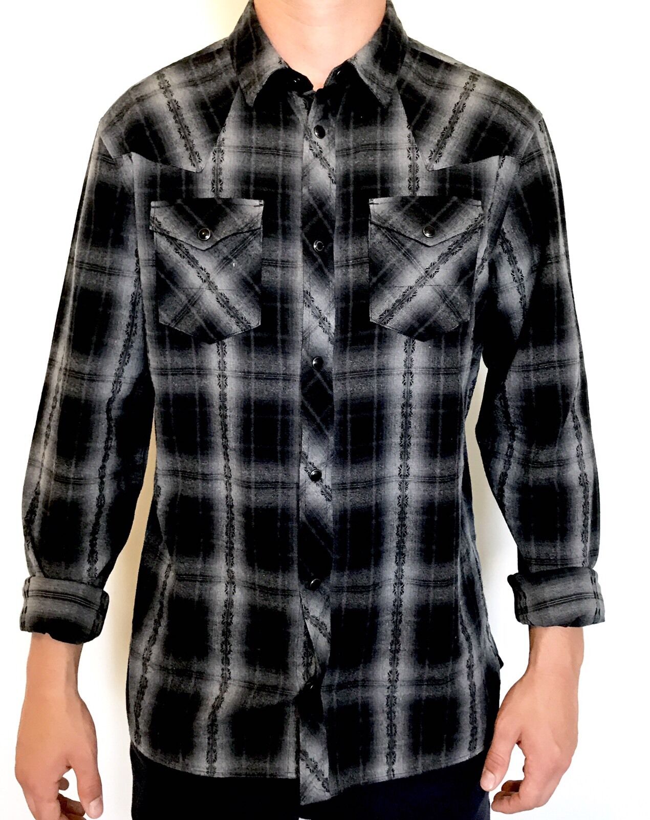 AllSaints Hellertown LS Shirt  Retail $178 NWT Price $78 All Saints M