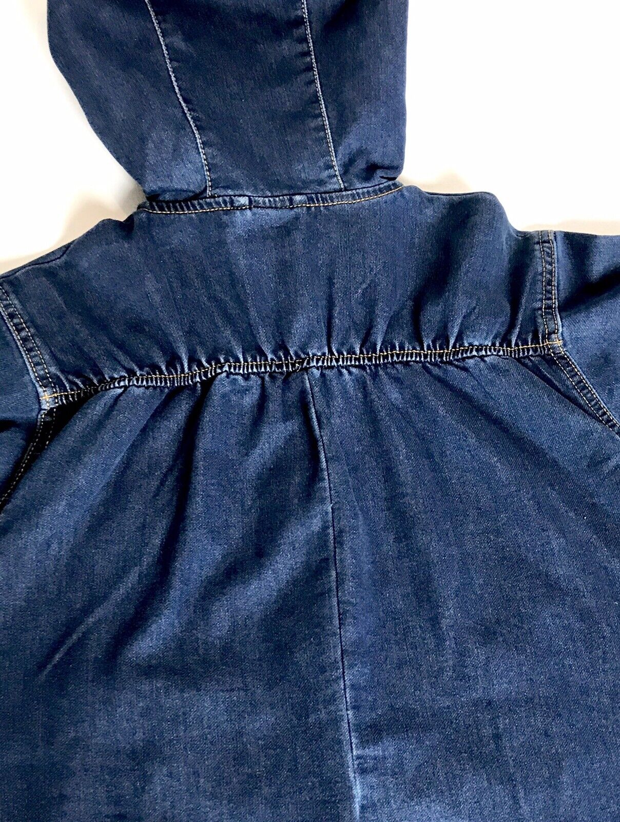 Stem Girls Denim Hooded Parka Age 6 Retails $49 Price $29 NWT