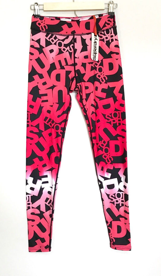 Superdry Gym Logo Leggings. Zip Pocket Back NWOTSize XS Retails $44.50 Price $33