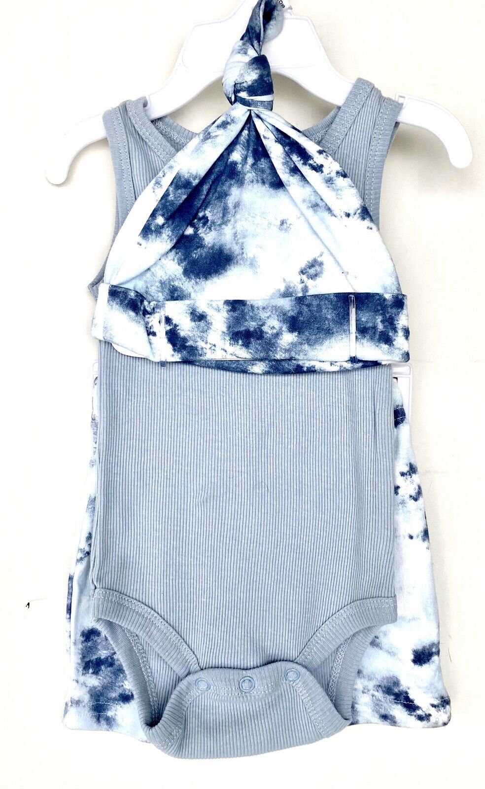 chickpea 3 Pc Set Tie Dye Retail $24 Price $18 3-6 Months NWT Body Hat Shorts