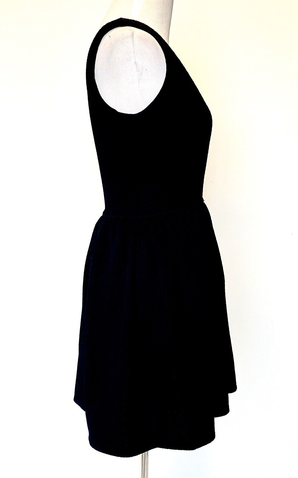 Little Black Dress Textured Stretch Skater Dress S Retail $88 Price $32 NWT