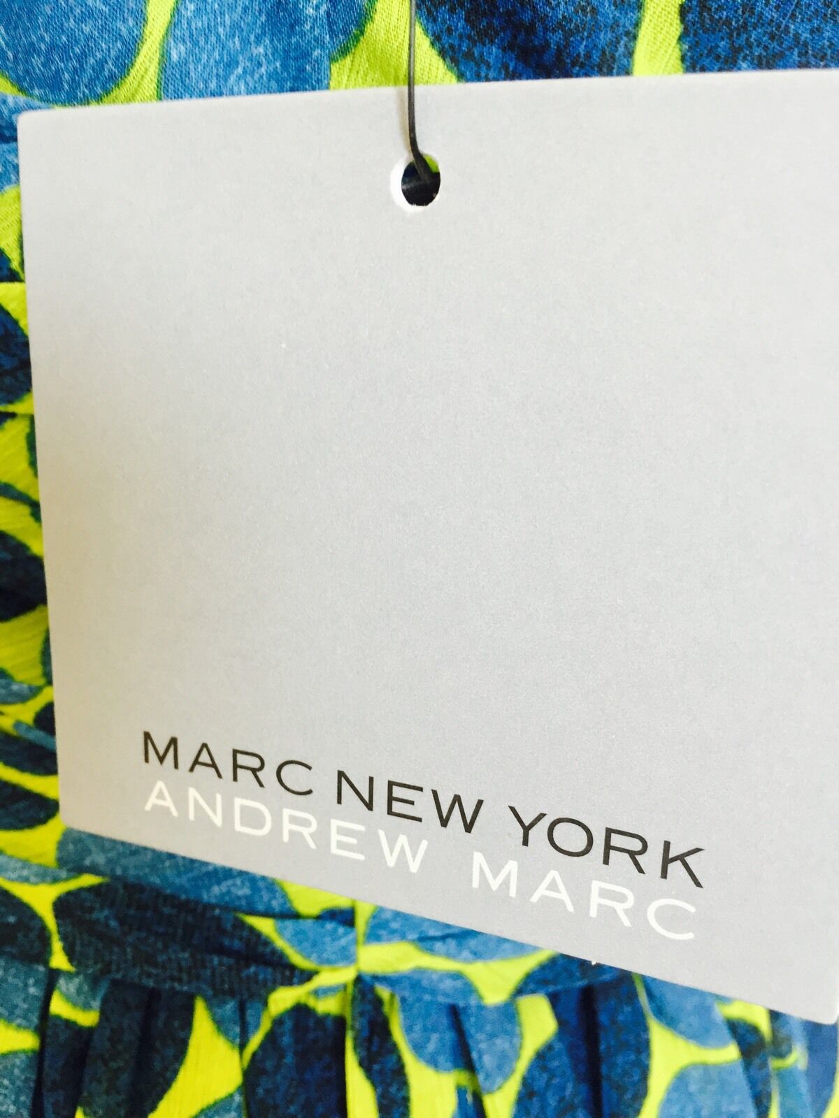 MARC NEW YORK Green And Blue Spot Dress NWT SIZE 4. RETAILS $138 PRICE $43