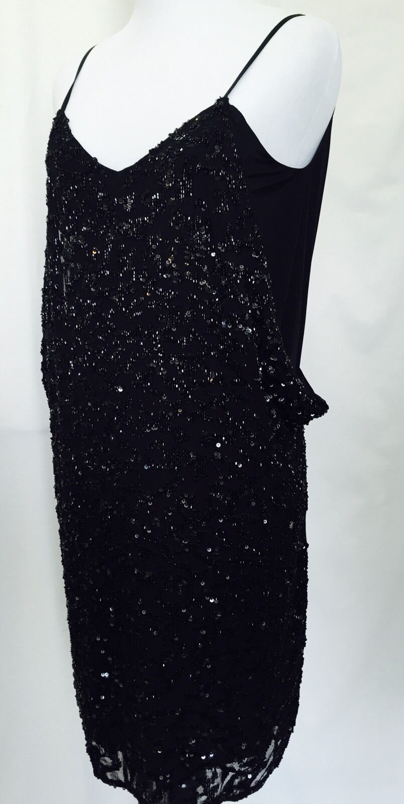 AllSaints Sequin Formal Prom  Dress. NWT Black. Retails $360 Size 2