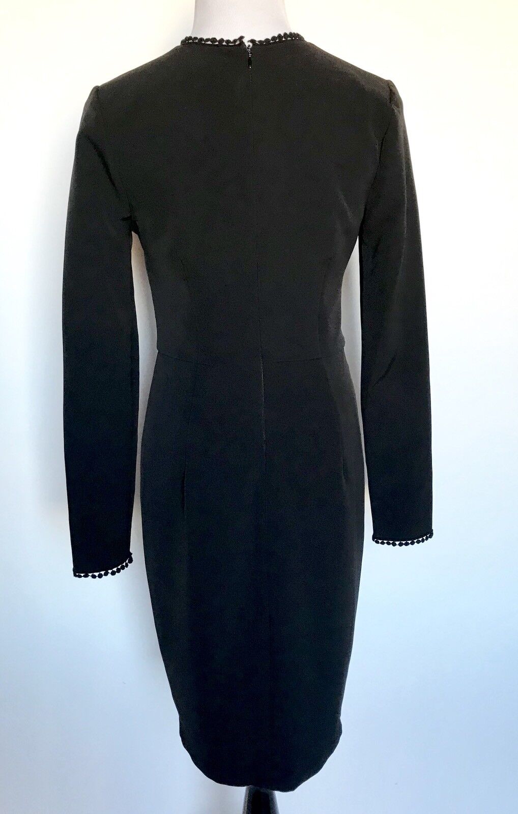 Alexia Admor Black Lace Panel Dress. Retail $225 Price $98 Size S NWT
