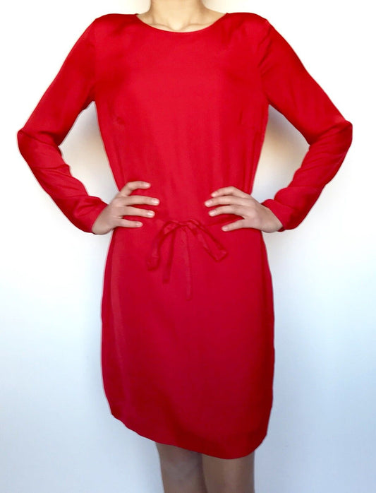 Armani Exchange NWT Red Shift Dress. XS Retails $120 Price $68