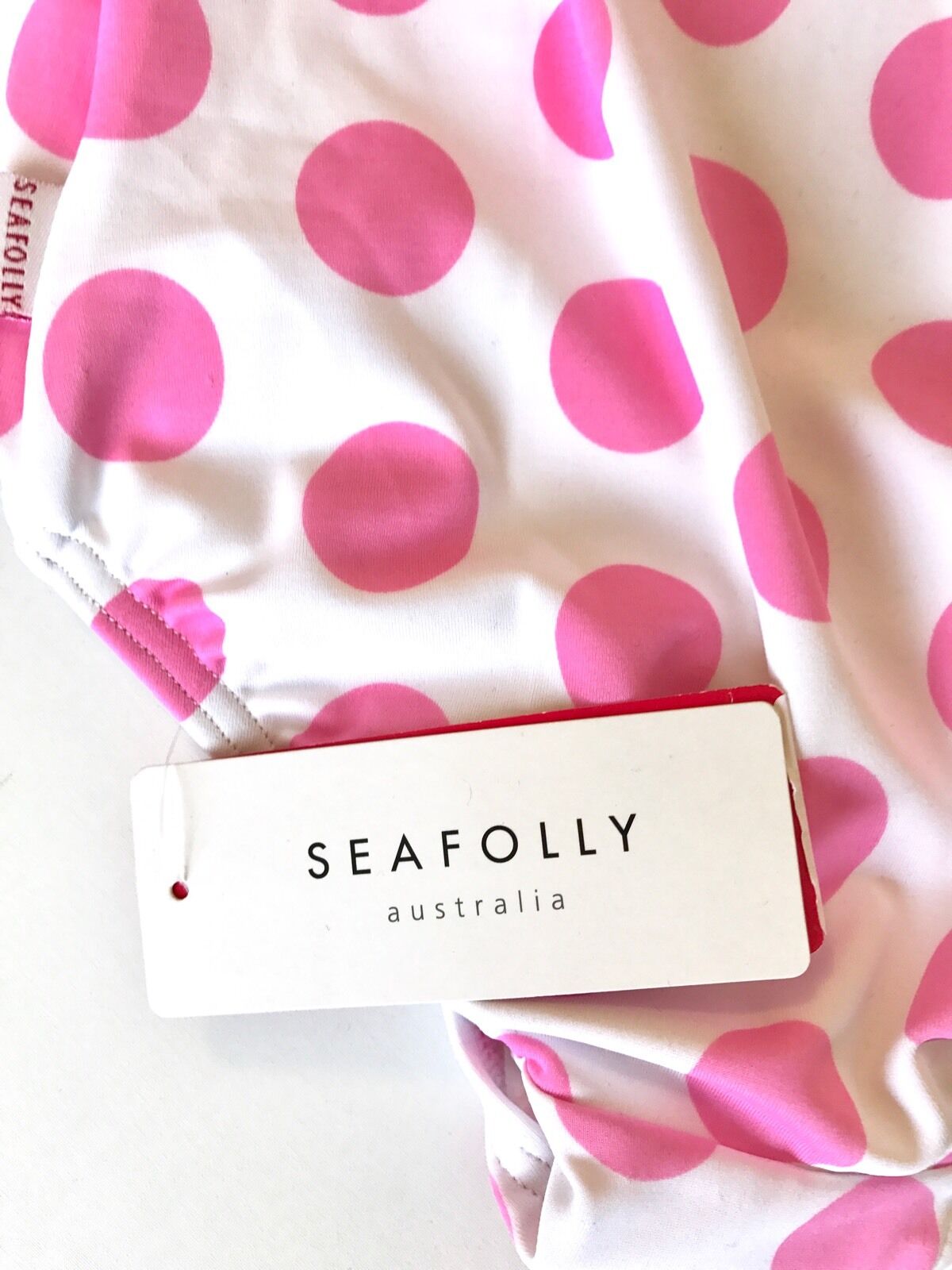Seafolly Roses Are Pink Swimsuit 12-18 Months NWT Retails $56 Price $24
