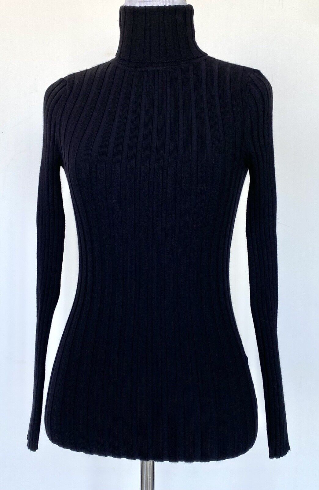 Sundance Legends Turtleneck Sweater Retail $82 Price $49 NWT PXS Black
