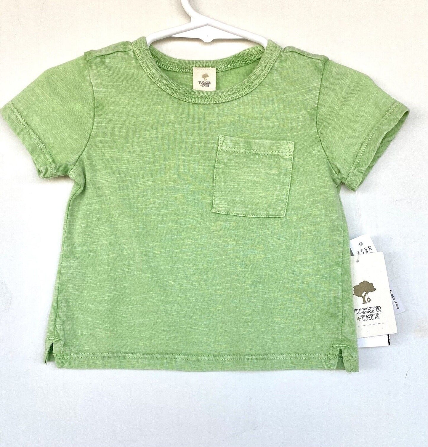Tucker + Tate Green Washed Out T-Shirt. NWT Price $1$15 Age 6m 100% Soft Cotton