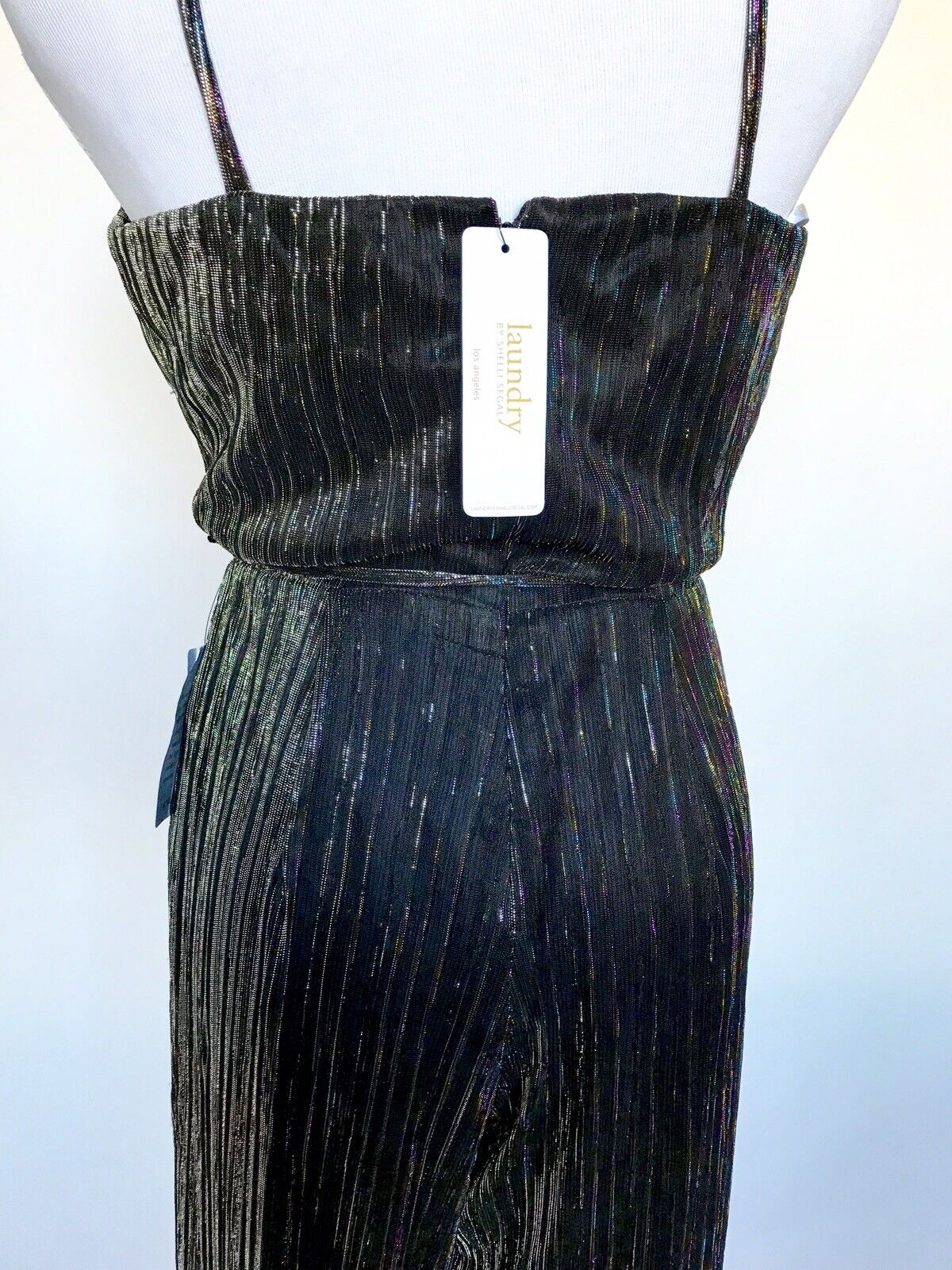 Laundry by Shelli Segal Jumpsuit Size 4 Retail $118 Price $49 NWT