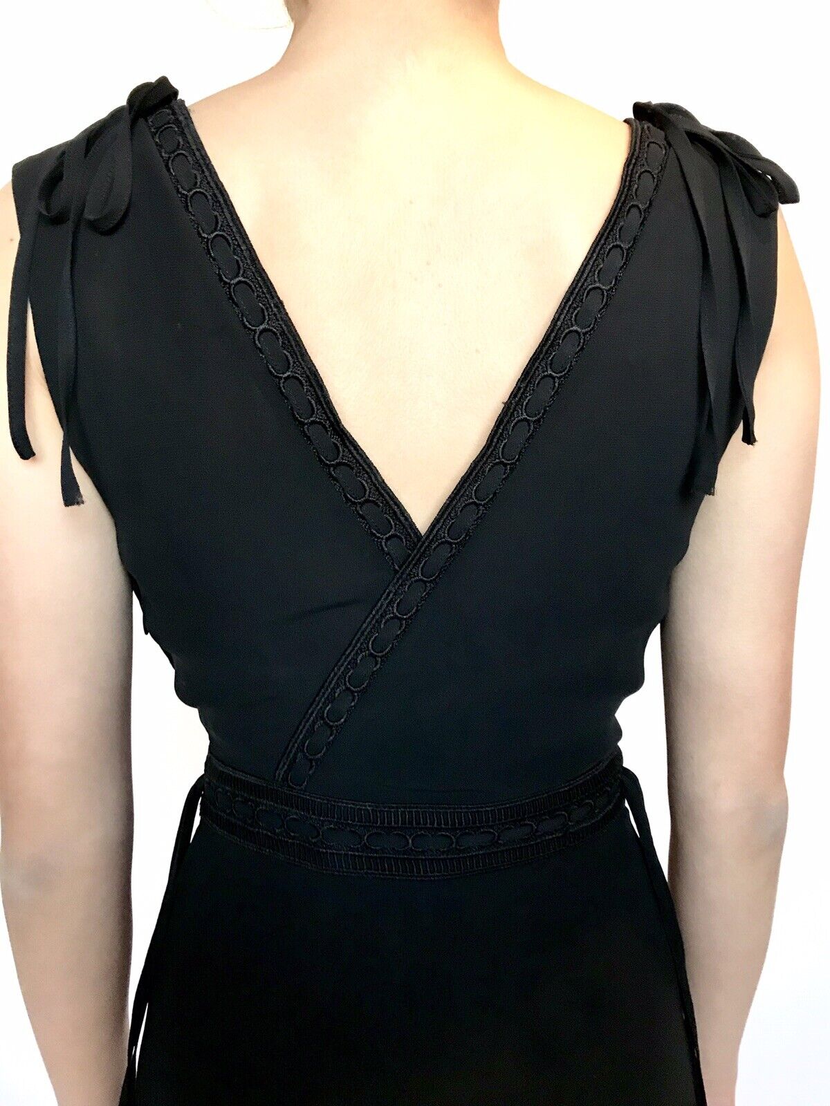 AllSaints Black Keena Pleat Dress. Retail $308 Price $139 NWT All Saints Sz 2