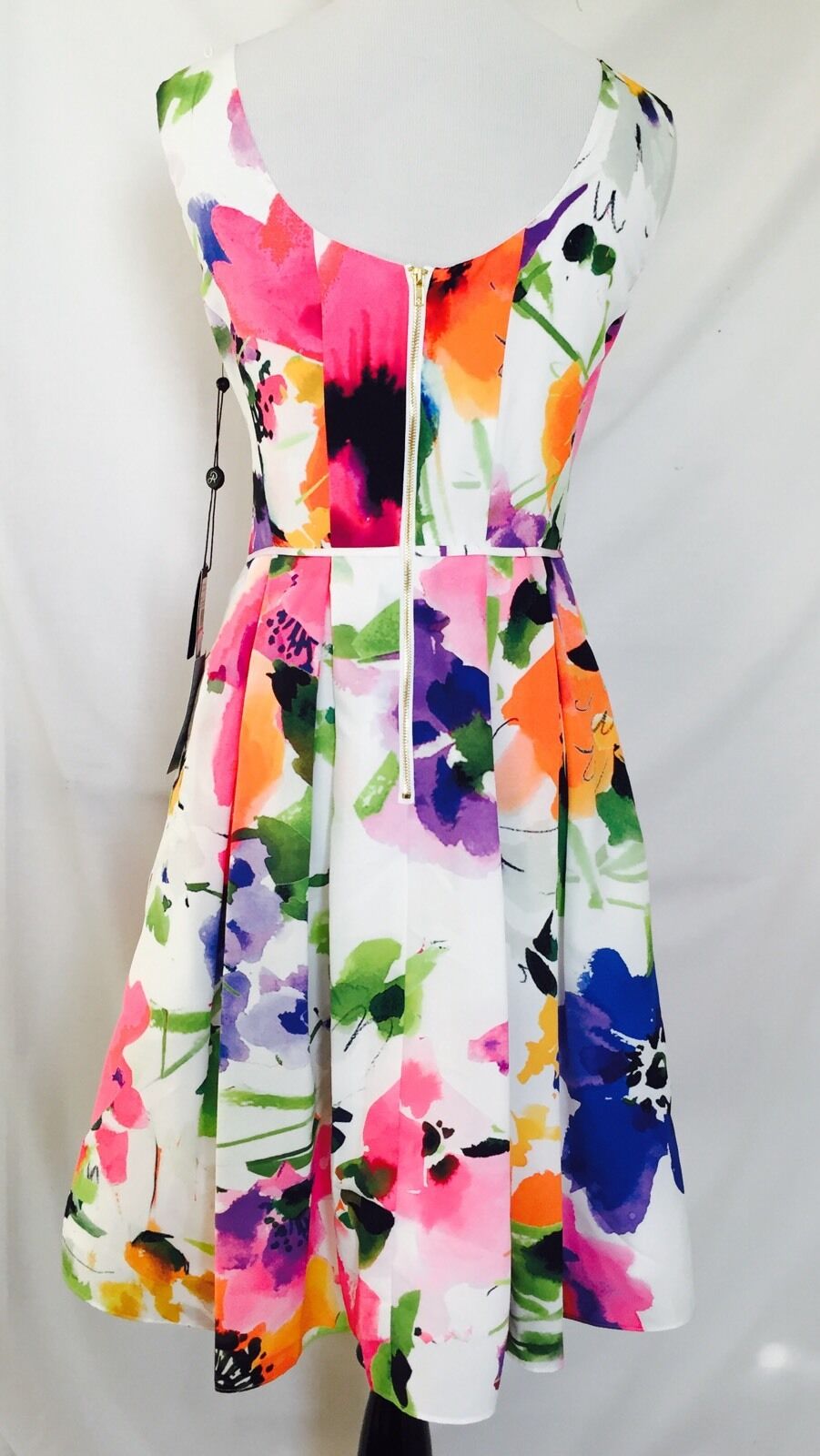 Adrianna Papell Floral Fit & Flare Dress NWT  Size 4 Retails $160 Price $72