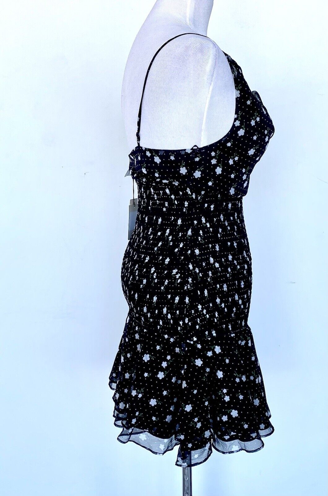 The East Order smocked floral print dress Retails $159 price $59 Medium