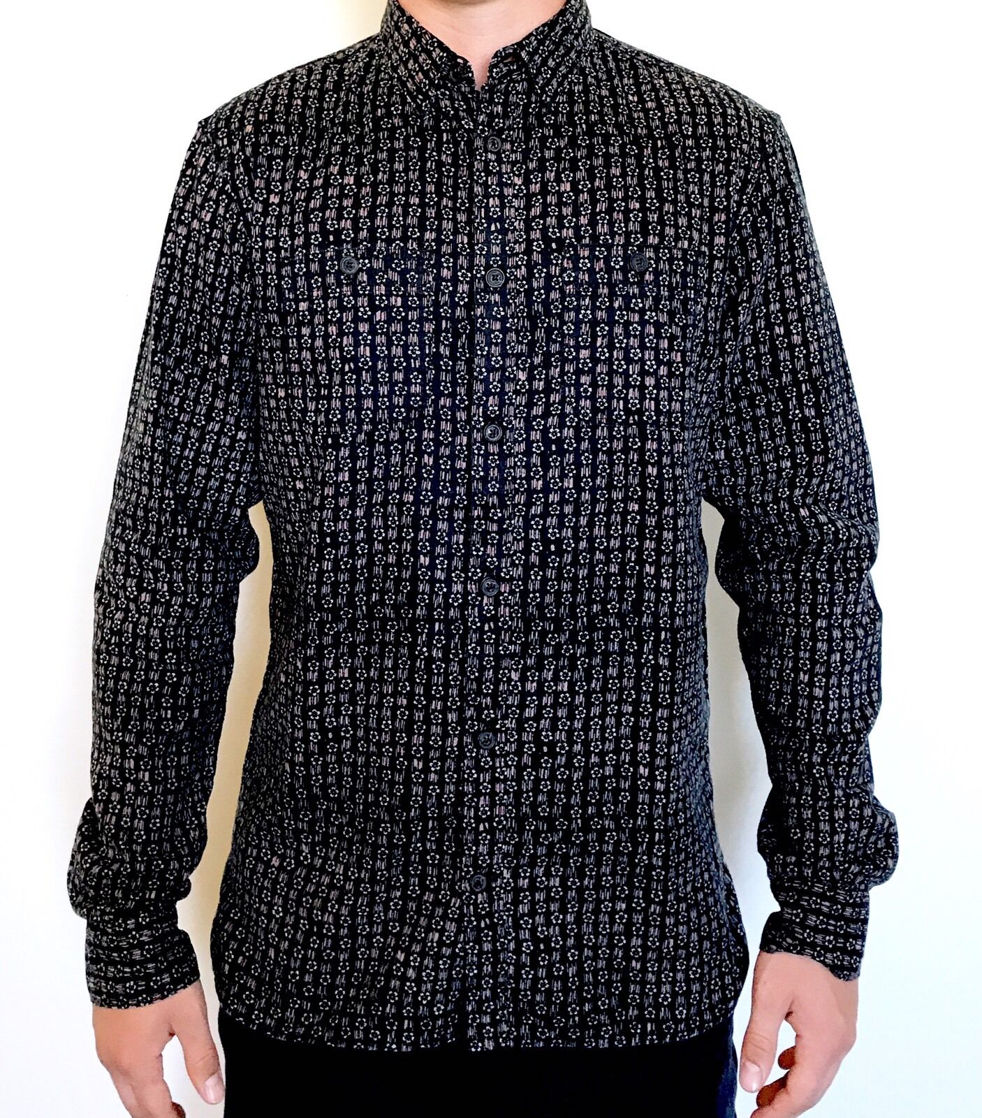 AllSaints indiola LS Shirt  Retail $178 NWT Price $78 All Saints XS