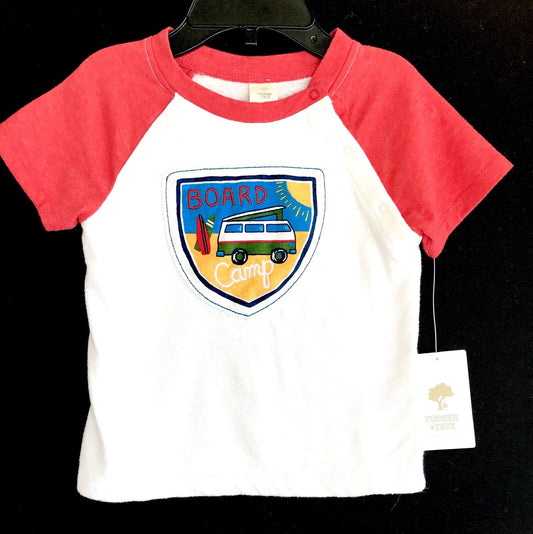 Tucker + Tate Camper Van Surfboard T-Shirt. NWT Retails $25 Price $17 Age 9M