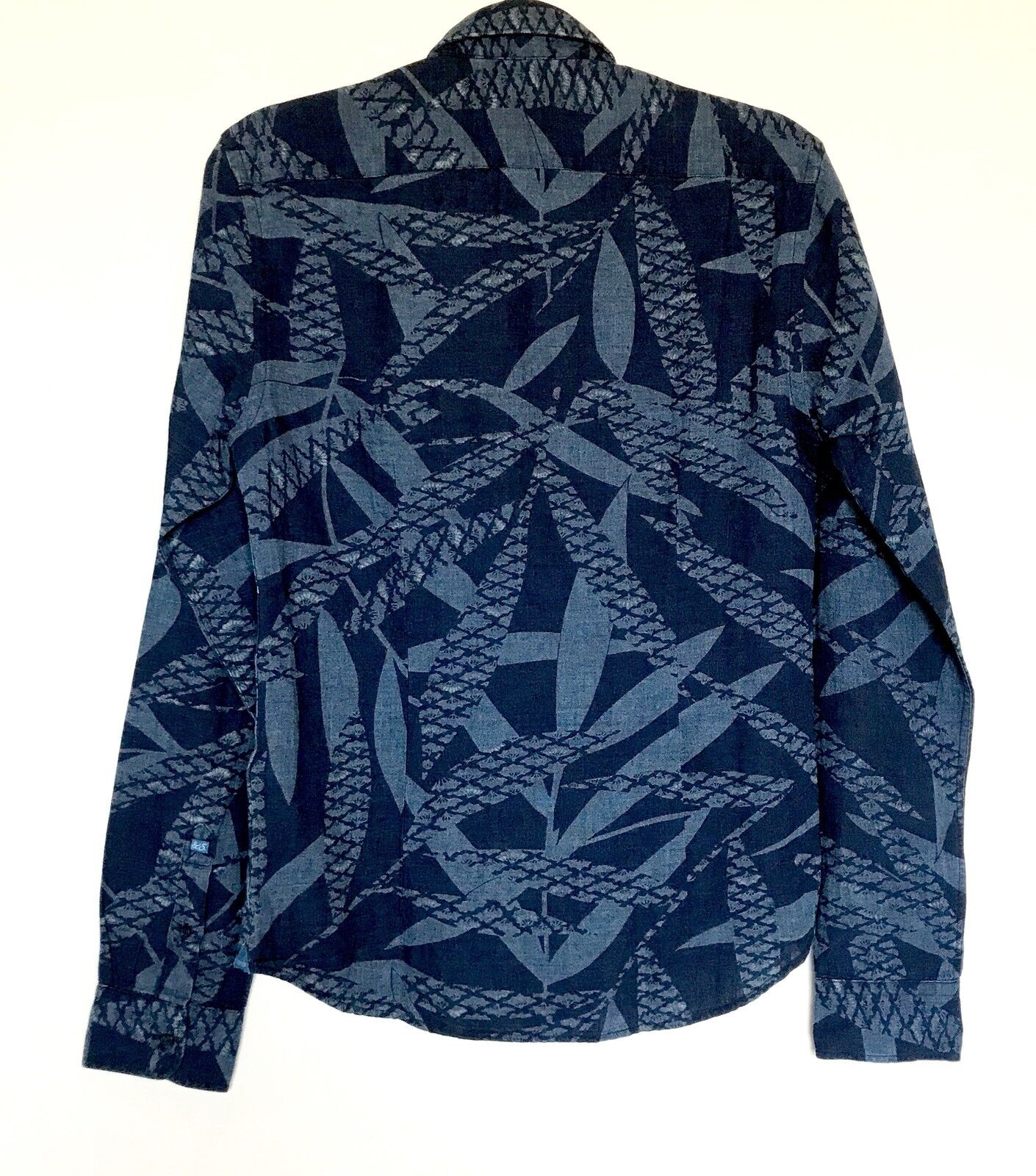Scotch & Soda Blue Linen / Cotton Mix Shirt. NWT Small Retail $125 Price $69
