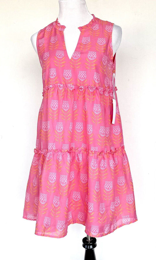J Marie The Maeve Tiered Sleeveless Dress size M Retail $110 Price $65 NWT