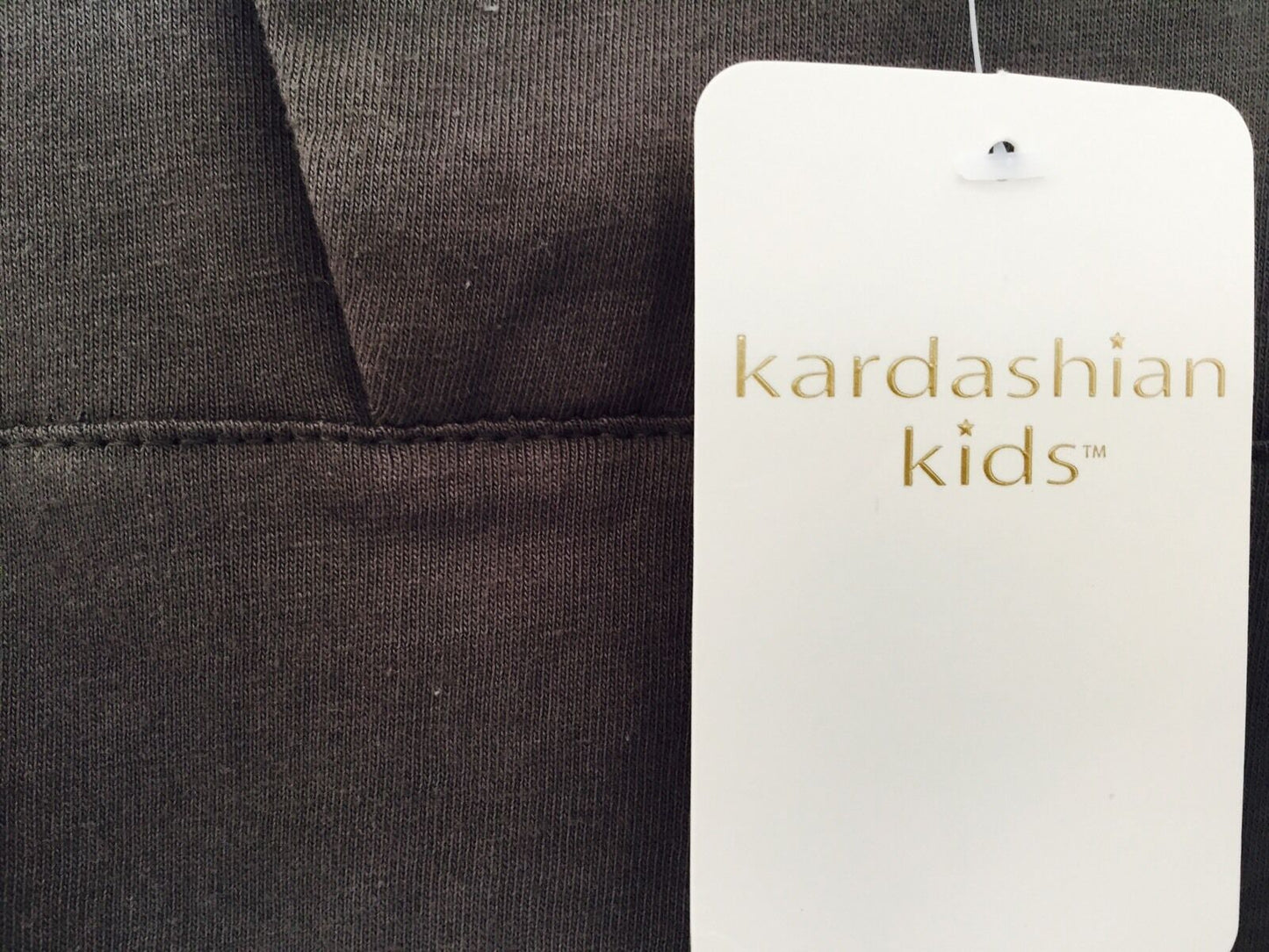 Kardashian Kids Boys Long Sleeve Top. NWT 3 Month Olive Green / Gray