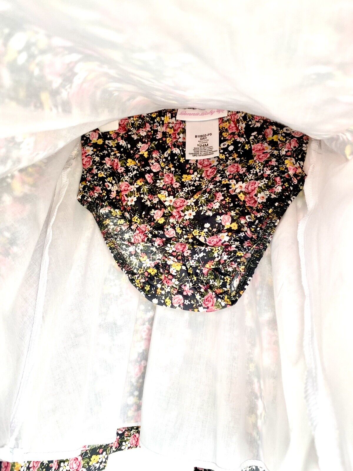 Bonnie Baby Vintage Style Smocked 2 Pc Dress & Panties 24 M Retail $54 Price $39