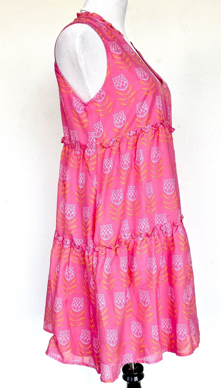 J Marie The Maeve Tiered Sleeveless Dress size M Retail $110 Price $65 NWT