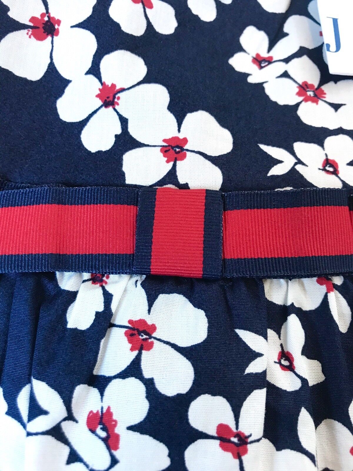 Janie And Jack Flower Collared Dress 3-6 M NWT Retail $36 Price $25