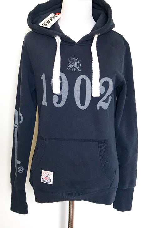 Superdry M.A Field Hockey Hood French Navy Hoody. NWT Size XS Price $44