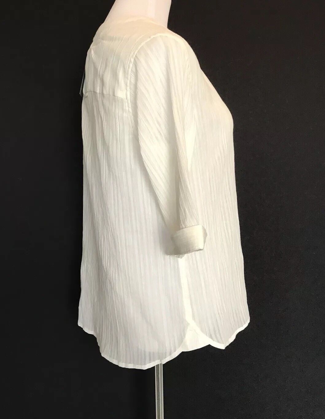 AllSaints Wairyn Chalk Blouse. NWT Retail $215 Price $78 Size 2 All Saints