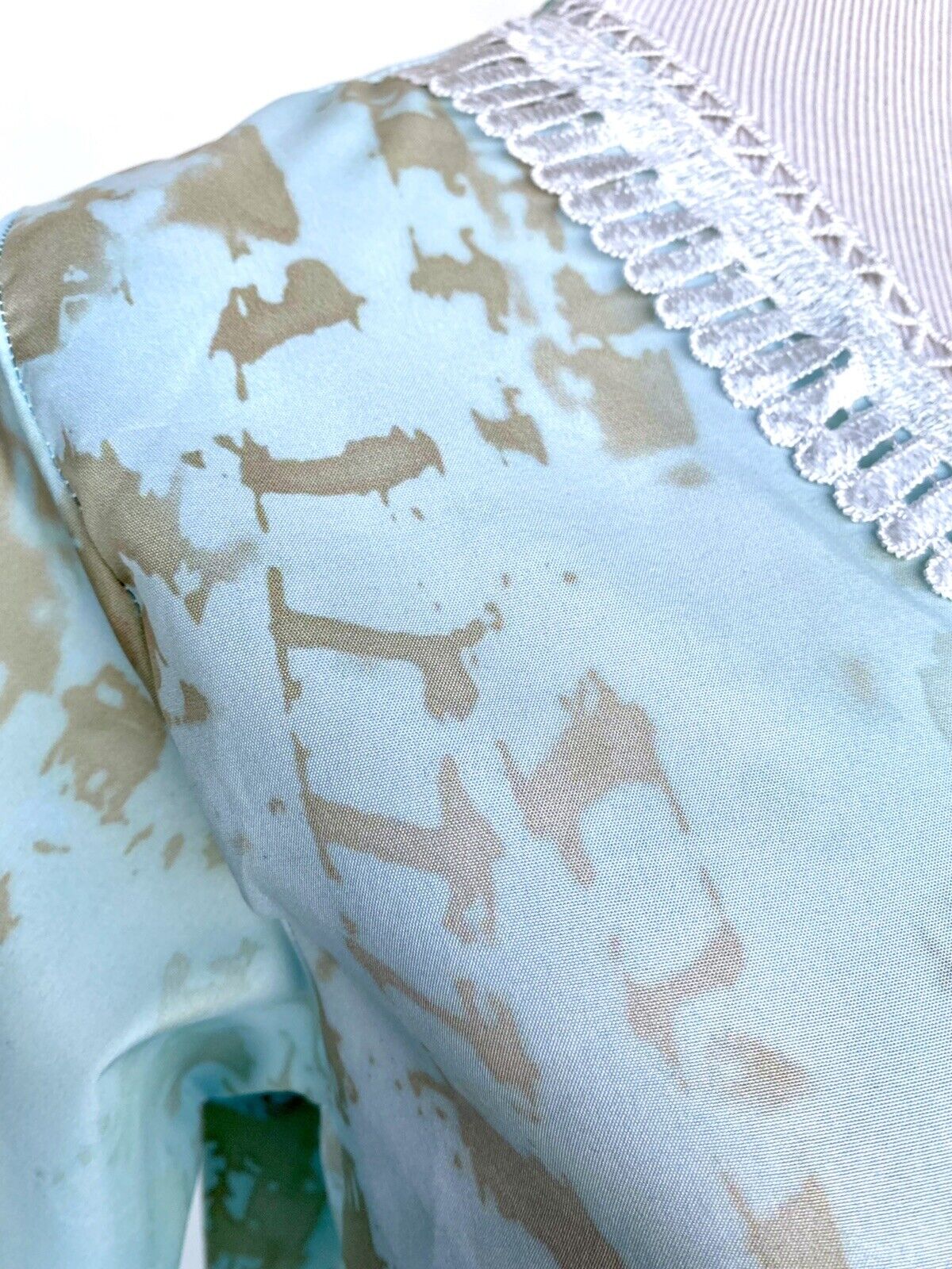 Lulla by bindya mint tunic cover up / Caftan OS Retails $75 Price $39 NWT