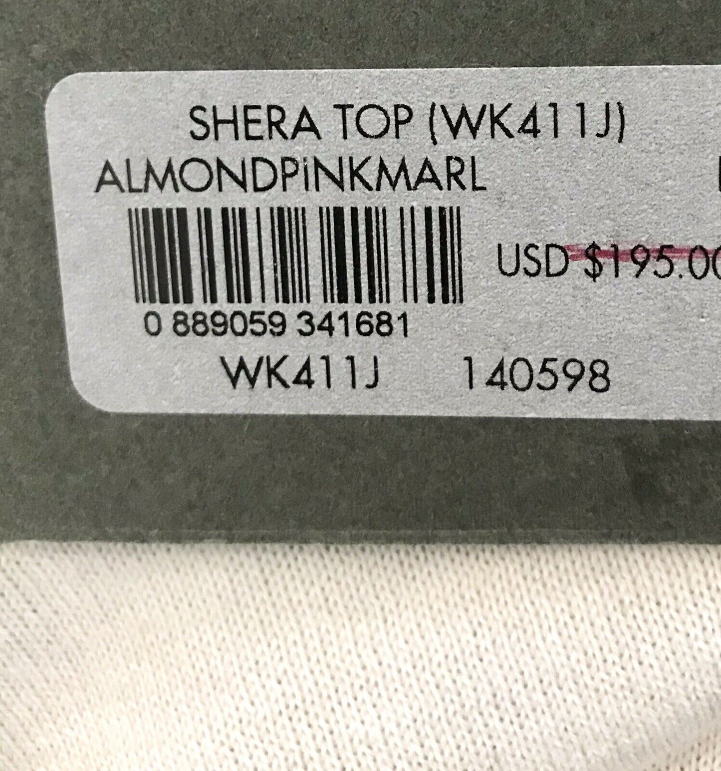 AllSaints Shera Asymmetrical Knit Top Retail $195 Price $78 Size M NWT