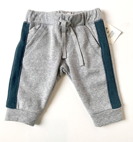 Tucker + Tate Varsity Soft Grey Joggers NWT Retails $25 Price $11.50 3 M