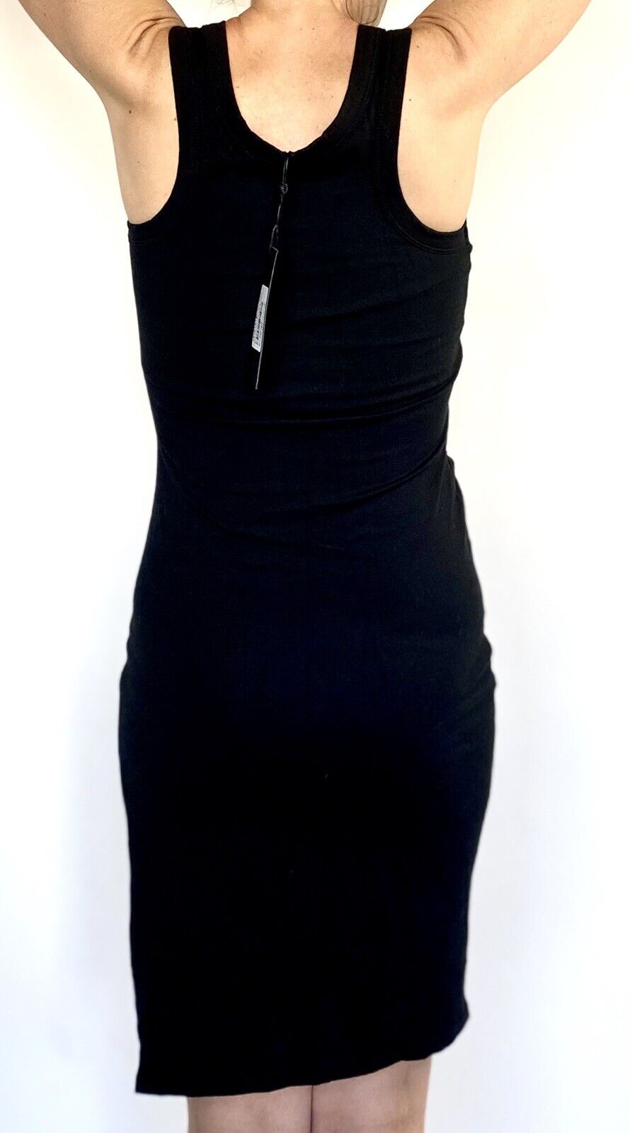 Kendall + Kylie Womens Black Ruched Party Tank Dress XS Retail $88 Price $49