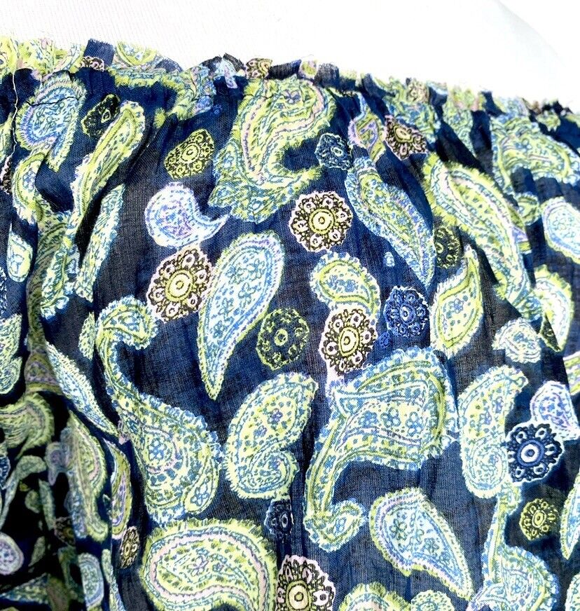 Free People Paisley Bodysuit Retail $78 Price $46.80 NWT Size S