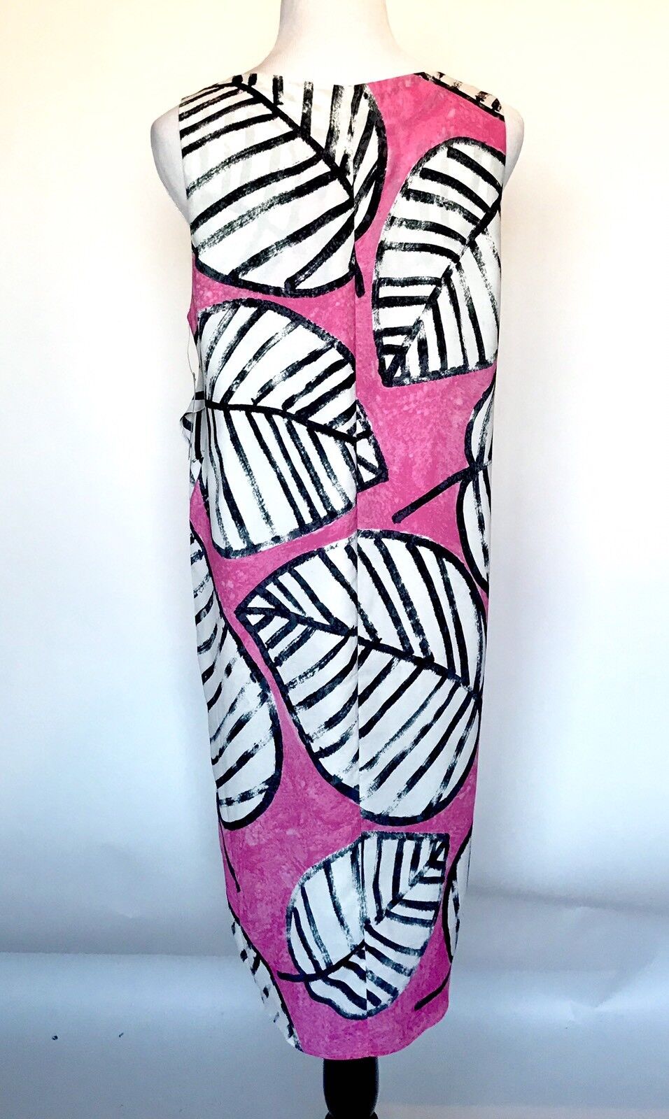 Nic + Zoe Leaves Wrap Dress. NWT Petite L Retail $188 Price $74.97 Pink White