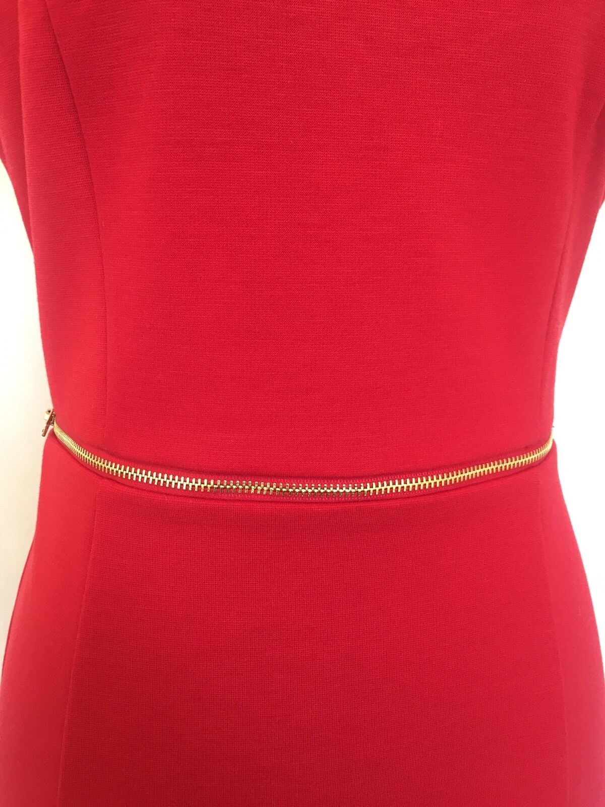 Romeo + Juliet Couture Red Dress With Waist Zip NWT Retail $205 Price $45 Size M