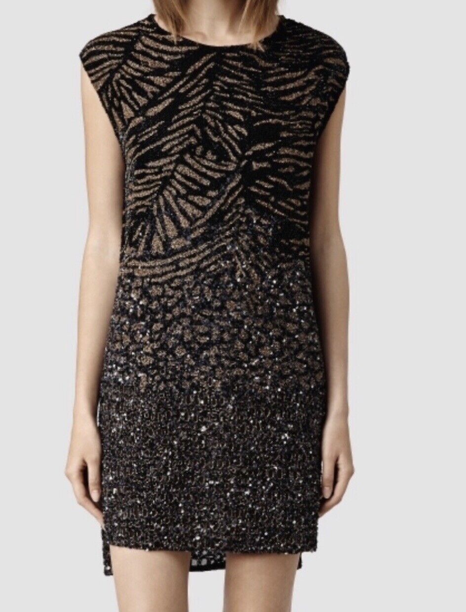 AllSaints Beaded Formal Dress. NWT Retails $540 Our  $175 All Saints Size 2