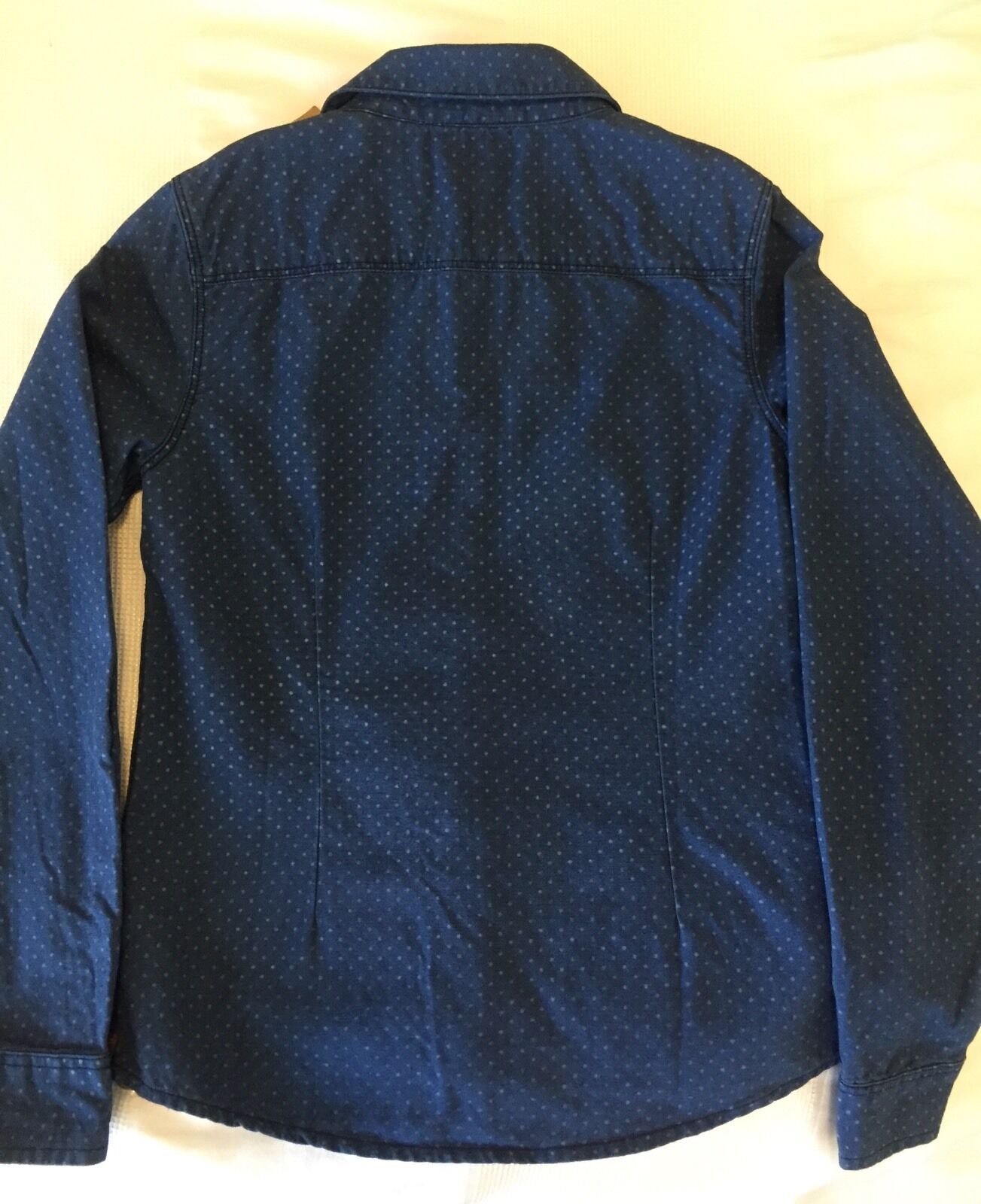 Scotch R'Belle Girls Indigo Blue Shirt. NWT Age 10 Retails $99 Price $34