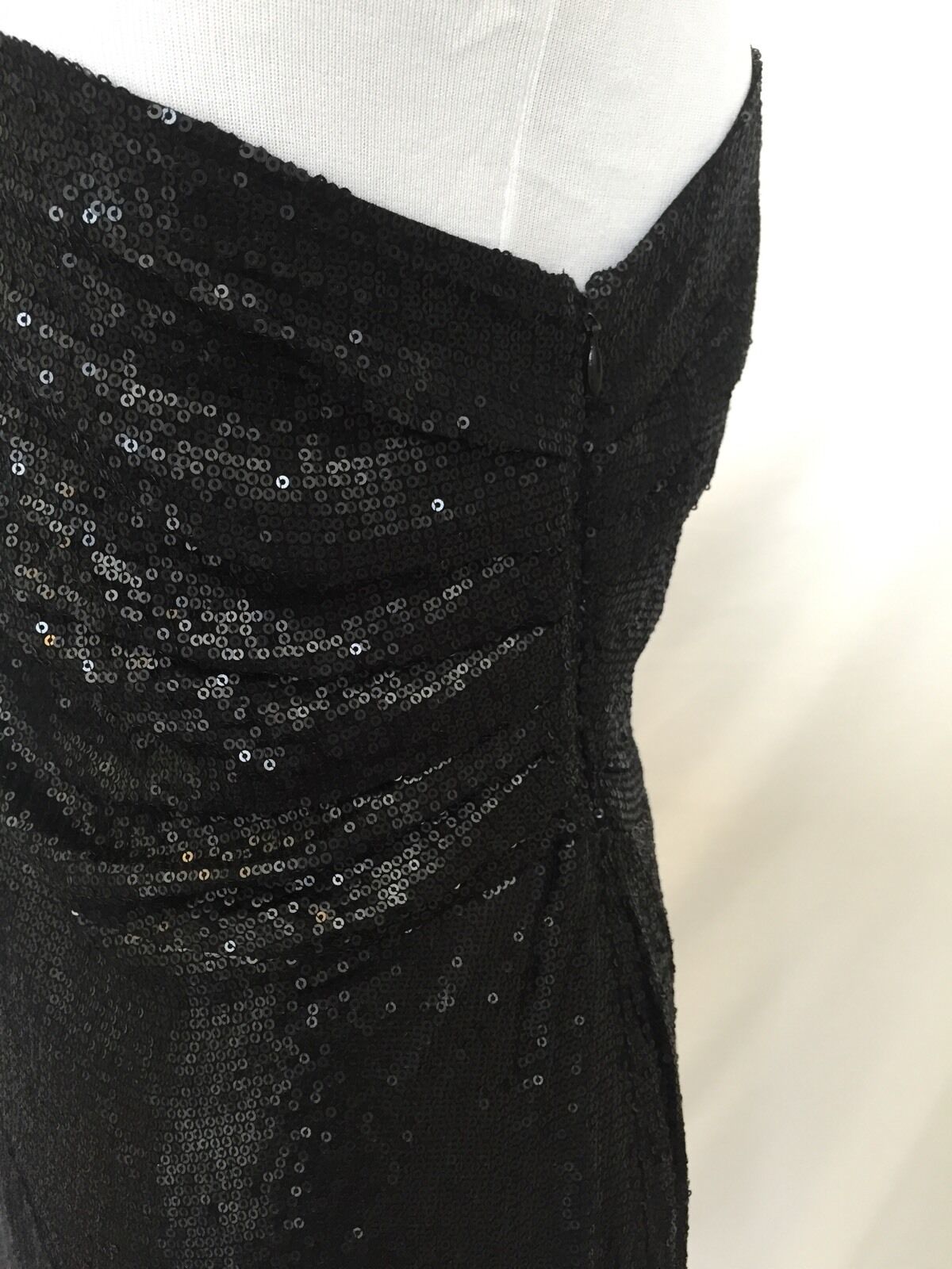 AllSaints NWT Cassis Sequin Black Formal/ Prom Dress.Retail $360 Price $154 Sz 2