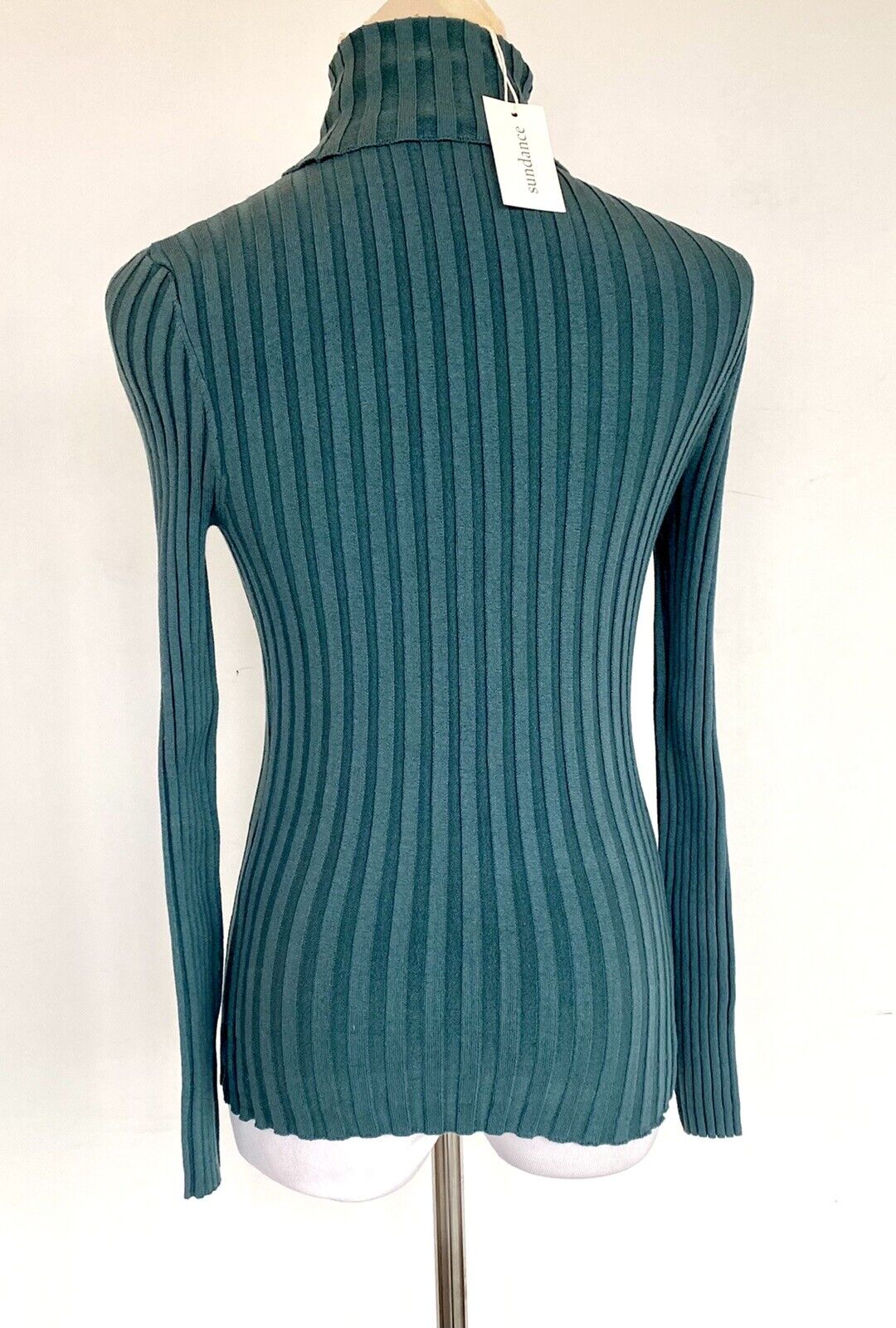 Sundance Legends Turtleneck Sweater Retail $88 Price $52 NWT PS Pine Green