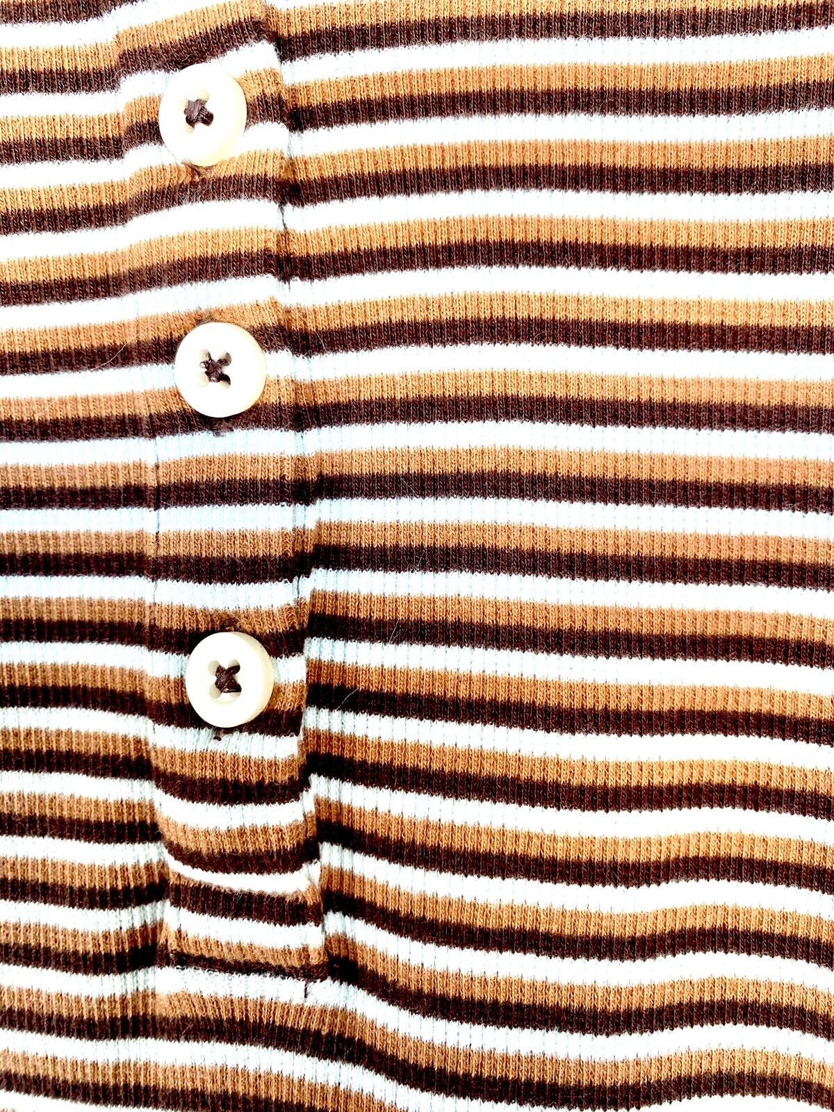 Kate Quinn Organic Cotton Stripe Shortie Romper Retail $36 Price $28 6-12  M