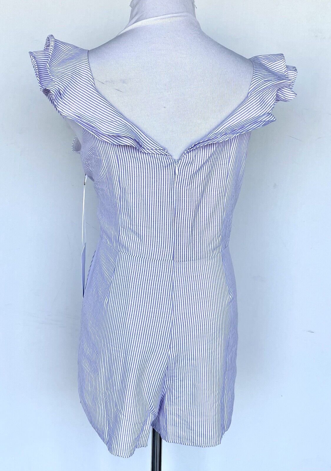 NWT J Marie embroidered  Merida romper Stripe size Medium Retail $88 Price $49