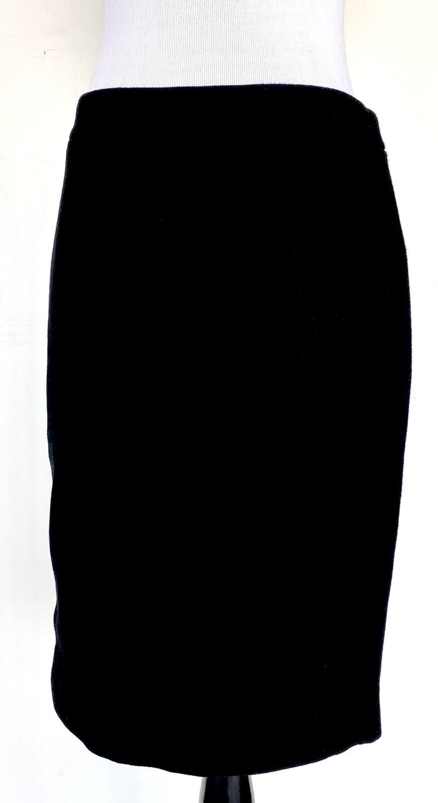 J Crew Wool Black Pencil Skirt NWT Price $79.50 Size 2