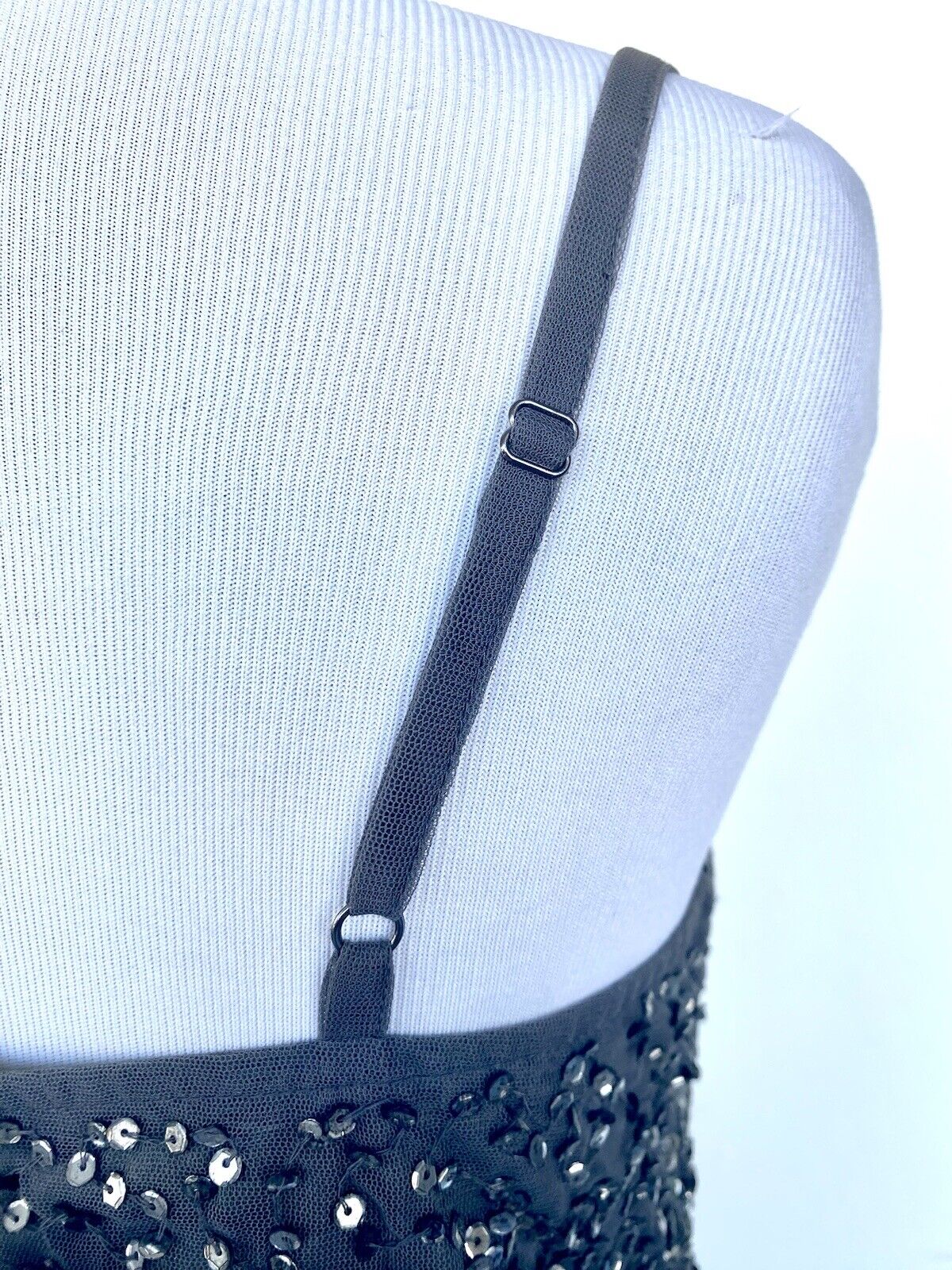 Hutch sequin dress mesh / Net Retails $248 Price $99 Size XS NWT silver gray